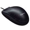 Logitech Wired Mouse, M90, USB, Black