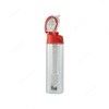 3W Infuser Bottle, 3WF-7083, Plastic/Polycarbonate, 760ML, Red/Clear