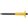 Tramontina Stone Pointed Chisel With Grip, 42705912, 12 Inch Length, Yellow