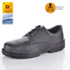 Safetoe Executive Safety Shoes, L-7006B, Best Manager, S3 SRC, Leather, Size40, Black