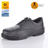 Safetoe Executive Safety Shoes, L-7006B, Best Manager, S3 SRC, Leather, Size43, Black