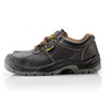 Safetoe Low Ankle Safety Shoes, L-7141, Best Workman, S1P SRC, Leather, Size39, Black