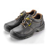 Safetoe Low Ankle Safety Shoes, L-7141, Best Workman, S1P SRC, Leather, Size41, Black