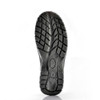 Safetoe Low Ankle Safety Shoes, L-7141, Best Workman, S1P SRC, Leather, Size41, Black