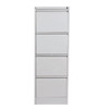 Rigid Vertical Filing Cabinet, RGD-14, MS Steel, 4 Drawer, 1320MM Height x 465MM Width, Grey