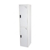 Rigid Double Door Locker, RGD-32S, MS Steel, 1800MM Height x 380MM Width, Grey