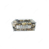Admax Gabion Basket With Shiny Pebbles, ADG121512110, Galvanized Steel, 125MM Length x 150MM Width, 1MM Wire Dia