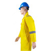 Empiral Safety Coverall, Comfort C, 100% Cotton, 3XL, Yellow