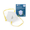 Makrite Disposable Particulate Respirator, Sekura-N95, Comfort Series, Polypropylene, M/L, White, 40 Pcs/Pack