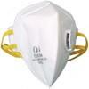 Makrite Disposable Particulate Respirator With Valve, 302P2VW, 300 Comfort Series, Polypropylene, FFP2, M/L, White, 15 Pcs/Pack