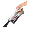 Khind Cordless Vacuum Cleaner, VC9675, 22.2VDC, 0.5 Ltr Container, 8 kPa, Silver/Orange