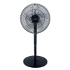 Khind Convertible Stand Fan, SF1663H, 16 Inch, 50W, Black