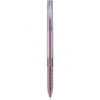 Deli Ball Point Pen With Low Viscosity Ink, EQ01040, 0.7MM, Red, 50 Pcs/Pack