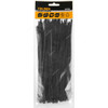 Tolsen Nylon Cable Tie, 50161, 2.5MM Width x 200MM Length, Black, 100 Pcs/Pack
