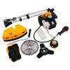 Denzel Gasoline Trimmer With Split Rod, DGT-430S, 2-Stroke, 2.5 HP, 43CC, 255-420MM Cutting Width