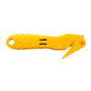 Olfa Concealed Blade Safety Knife With Replaceable Blade, SK-10, 4MM Cutting Depth, Yellow