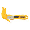 Olfa Concealed Blade Safety Knife With Replaceable Blade, SK-10, 4MM Cutting Depth, Yellow