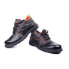 Hillson Single Density Steel Toe Safety Shoes, HBSTNLA, Beston, Synthetic Leather, Low Ankle, Size45, Black