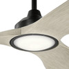 Kichler LED Ceiling Fan, 300365-SBK, Imari, 28W, 3 Blade, 65 Inch Blade Dia, Satin Black