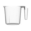 Cosmoplast Measuring Cup, IFHHKI324TP, Plastic, 1 Ltr, Transparent