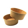 BYFT Disposable Kraft Salad Bowl, Paper, 320 GSM, 1300ML, Brown, 50 Pcs/Pack