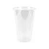 Khaleej Pack Disposable Cup With Dome Lid, PET, 12 Oz, 82MM Dia, Clear, 50 Pcs/Pack