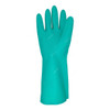 Scudo Nitrile Flock Chemical Gloves, SC-6045, ProChem, L, Green