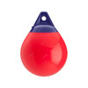 Polyform Buoy, A-1, A Series, Vinyl, 11 Inch Dia x 15 Inch Length, Red