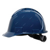 Honeywell Vented Short Brim Hard Hat With 4-Point Ratchet Suspension, NSB11071E, HDPE, Dark Blue