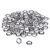 Eyelet Ring, Metal, 12MM Hole Dia x 21MM Outer Dia, Silver, 100 Pcs/Pack