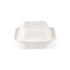 Bio-Degradable Burger Box, 6 Inch, White, 500 Pcs/Pack
