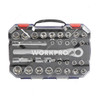 Workpro 6 Point Socket Set, WP202525, 1/2 Inch Drive Size, 30 Pcs/Set