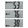 Trotec Indoor Thermohygrometer, BZ05, LCD, 0 to 50 Deg.C