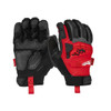 Milwaukee Impact Demolition Gloves, 4932471909, M, Black/Red