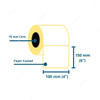 Thermal Barcode Transfer Label, 76MM Core, 100MM Width x 150MM Height, 1000 Pcs/Roll