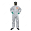 Scudo Disposable Coverall, SC-06070, Polypropylene, S, White