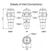 Spraytech RB Series Flat External Mix Coating Spray Nozzles