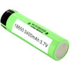 Panasonic Rechargeable Battery, NCR18650B, Lithium-Ion, 3.7V, 3400mAh