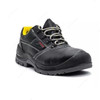 Honeywell Steel Toe Low Ankle Safety Shoes, JER, Genuine Leather, Size37, Black