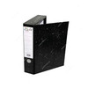 Deluxe Laminated Rigid Closed Box File, F/S, Black