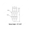 Spraytech DP Series Full Cone Spray Nozzles