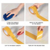 Heavy Duty Double Sided Mesh Tape, 50MM Width x 25 Mtrs Length