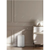 Eko Pedal Trash Bin, SS92W-9, Stainless Steel, 9 Ltrs, White