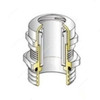 Warrior Waterproof Cable Gland With Earth Tag, Brass, IP68, PG7 Thread Size, 2-5MM Wire Range