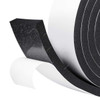 Double Side Foam Tape, 3MM Thk, 96MM Width x 5 Yards Length, Black/White