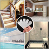 Anti-Slip Tape With Rubber Particles, 50MM Width x 5 Mtrs Length, White