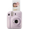 Instax Fujifilm Mini 12 Instant Camera, 62 x 46MM Print Size, 0.3 Mtrs Focus Range, Lilac Purple