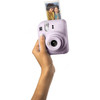 Instax Fujifilm Mini 12 Instant Camera, 62 x 46MM Print Size, 0.3 Mtrs Focus Range, Lilac Purple