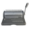 Deli Manual Comb Binding Machine, 3873, Metal, 425 Sheets Binding Capacity, Dark Grey