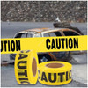 Traffic Safety Adhesive Caution Warning Tape, WRN3100M-CY, 3 Inch Width x 100 Mtrs Length, Yellow
